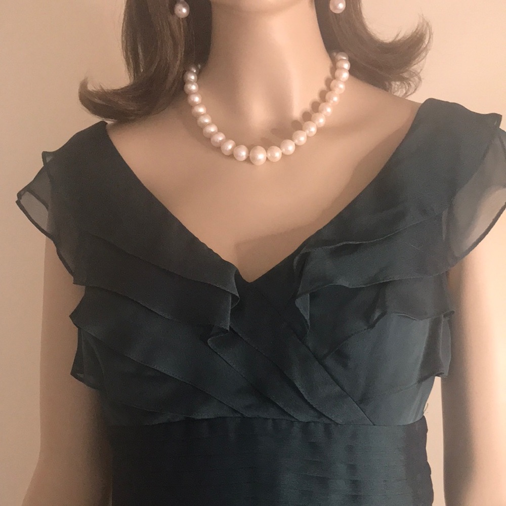ADRIANNA PAPELL EVENING DRESS SIZE 10 - Picture 2 of 9